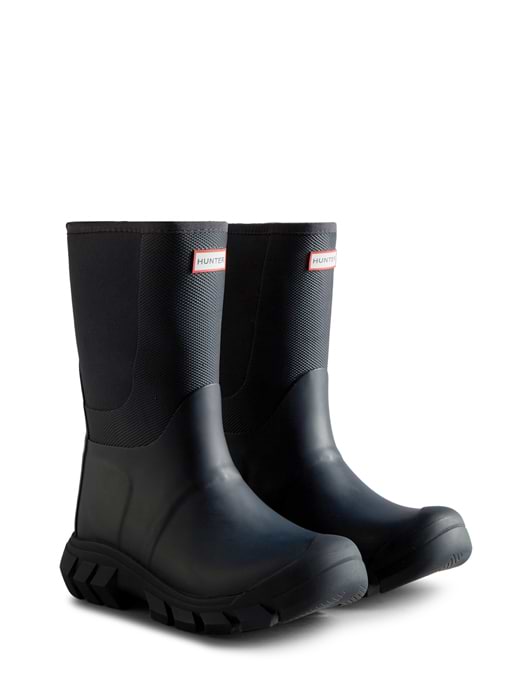 Hunter Big Kids Neoprene Hybrid Boot Black
