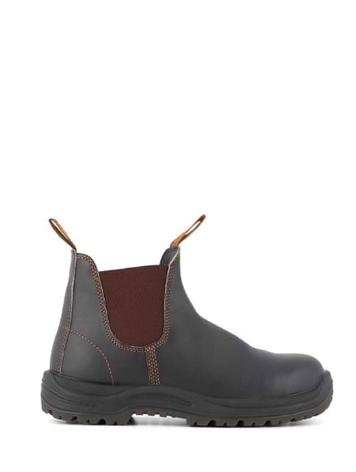 Blundstone 192 Men's Leather Safety Boot Stout Brown 