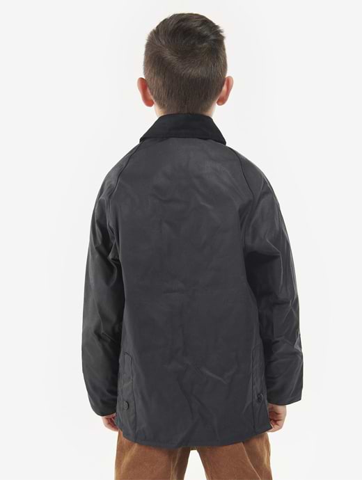 Barbour jacket kids navy store