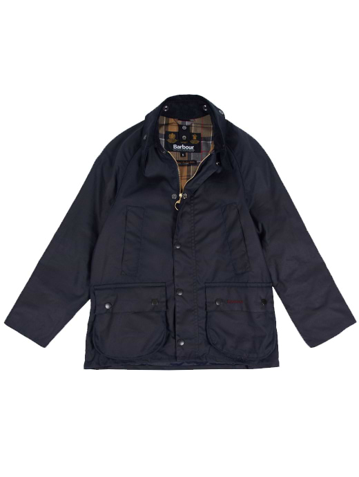 Barbour Boys Bedale Wax Jacket Navy Griggs