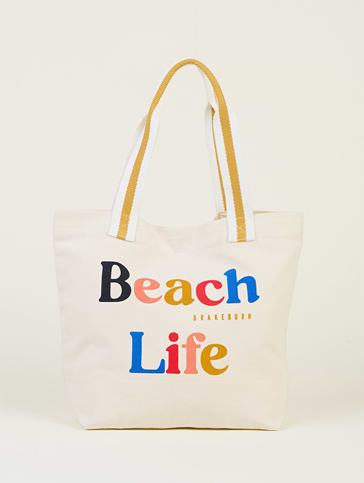 Brakeburn Beach Life Bag One Size Cream