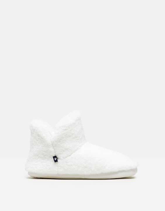 Joules Cabin Luxe Slippers Oat