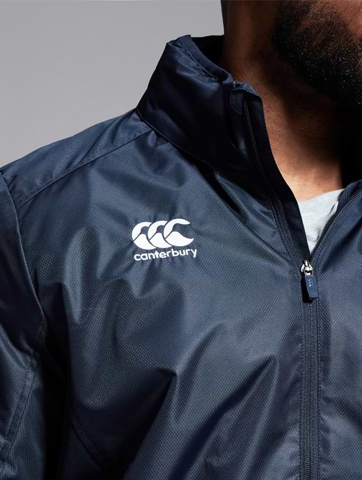Canterbury team full zip rain jacket top