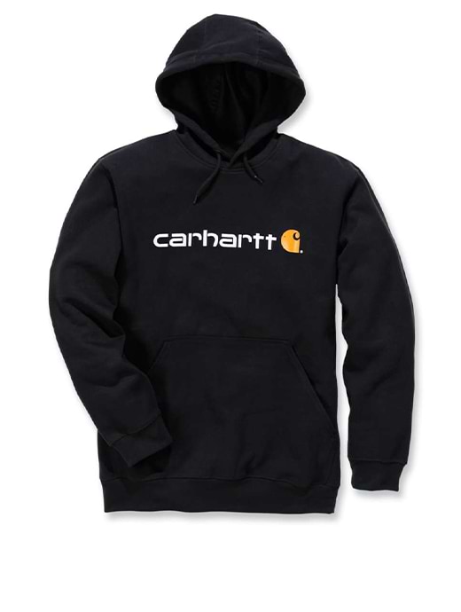 Carhartt Loose Fit Midweight Logo Graphic Sweatshirt Black