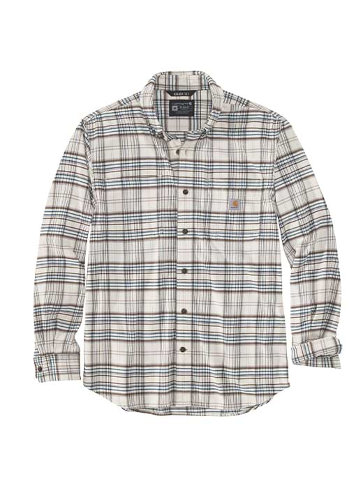 Carhartt Men s Rugged Flex Relaxed Fit Midweight Flannel Long