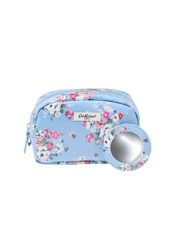Cath Kidston Make Up Bag with Mirror Clifton Rose