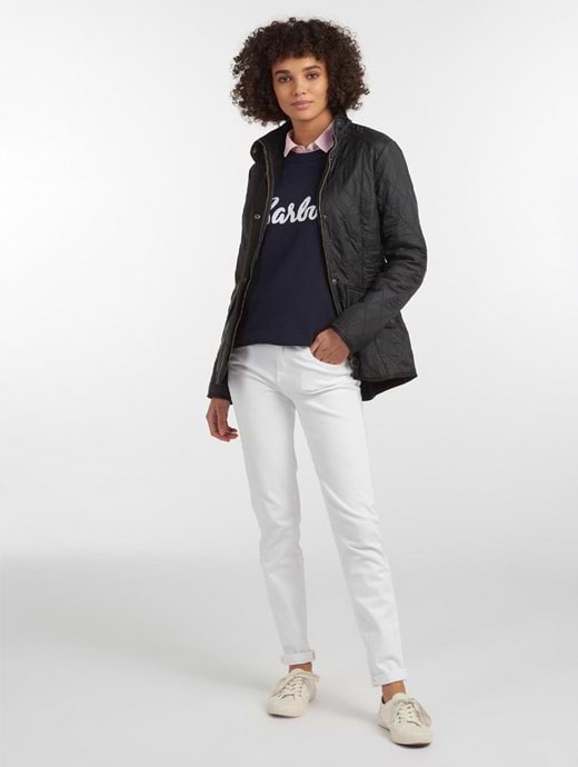 Barbour charlotte quilted jacket clearance
