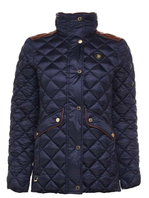 Holland Cooper Charlbury Quilted Jacket Ink Navy
