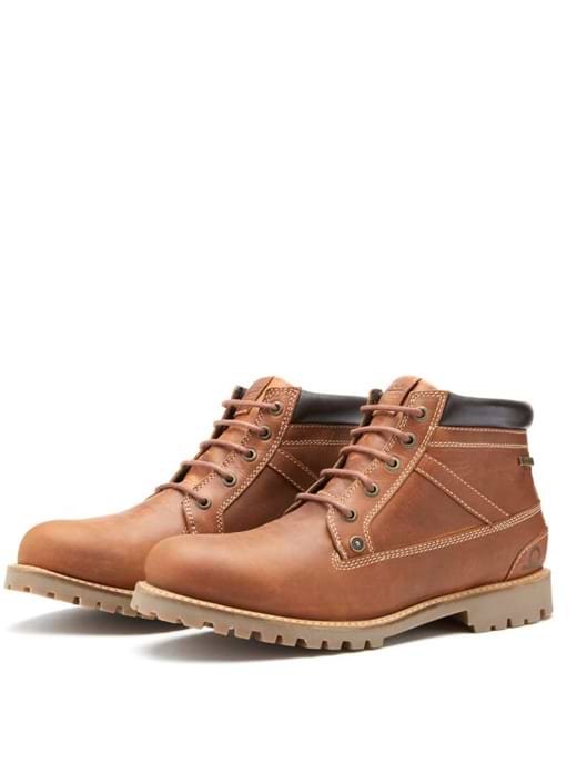 Chatham Men's Ankle Classic Boots In Dark Brown - Rubber Sole Casual Boot (Size 6.5-7)