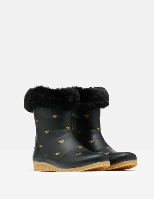 Joules chilton hot sale wellies black
