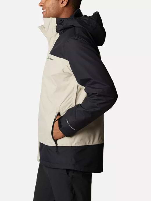 Columbia Men s Electric Peak Interchange Jacket Ancient Fossil Black