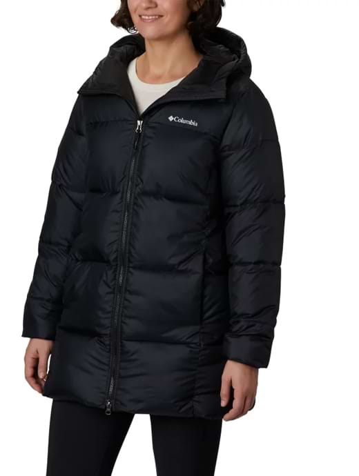 Columbia Women's Puffect Mid Hooded Jacket Black