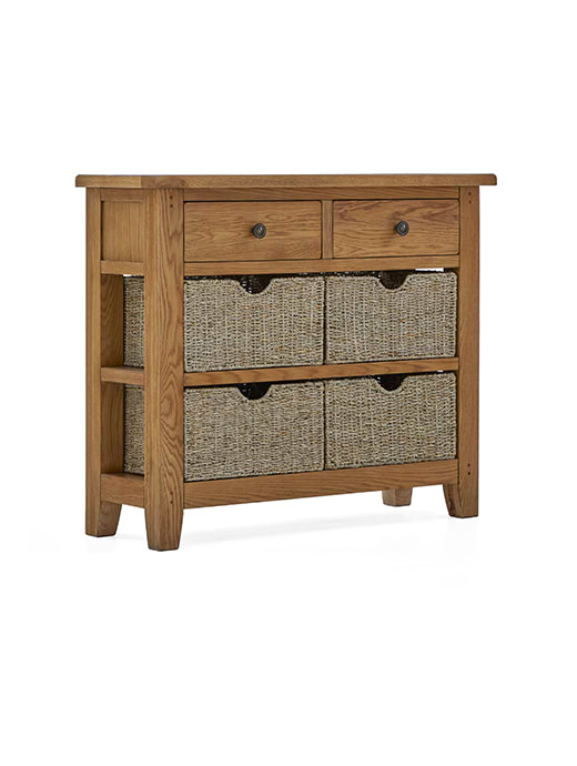 Burford Console Table with Basket