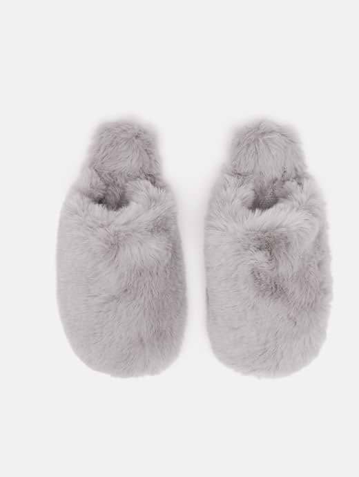 Sperry fuzzy sale slippers