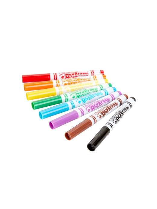 Crayola 8 Washable Dry Erase Markers