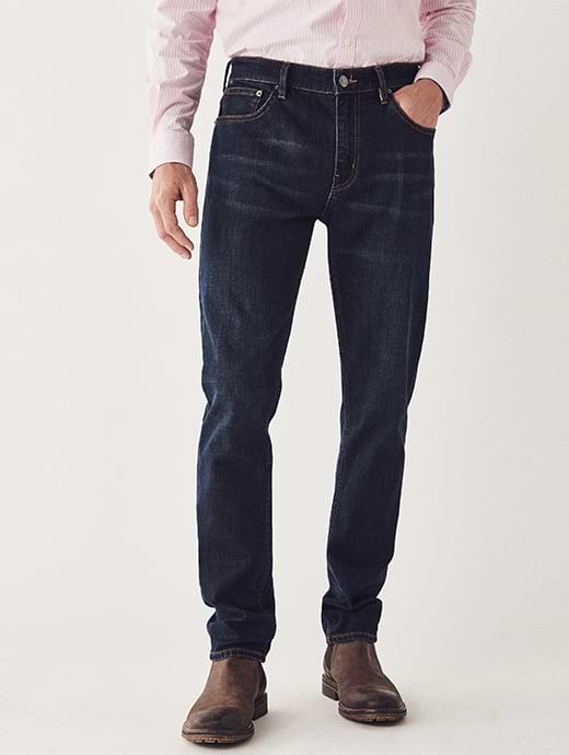 Crew Clothing Men's Spencer Slim Jeans Dark Vintage