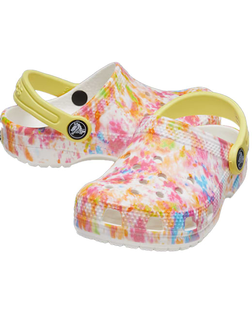 Light tie dye crocs outlet