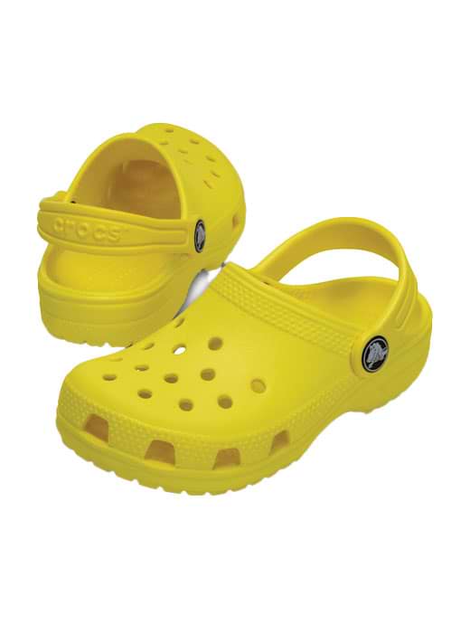 Crocs Kids' Classic Croc Lemon
