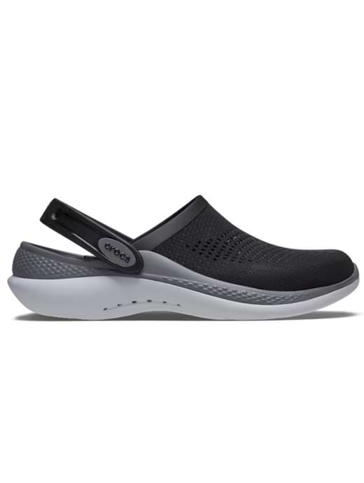 Crocs literide discount black grey