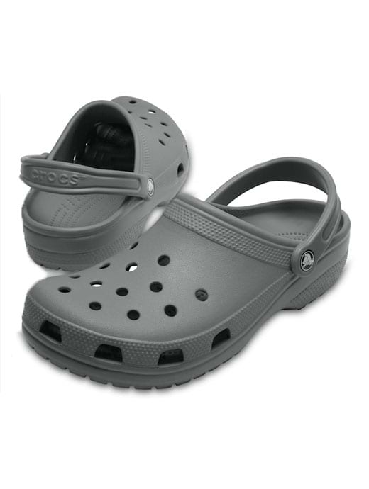 Crocs Unisex Classic Clogs Grey