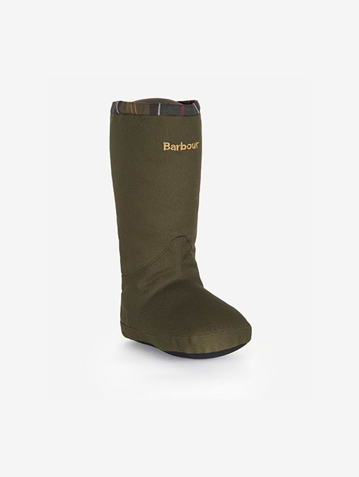 Barbour Welly Boot Dog Toy Green
