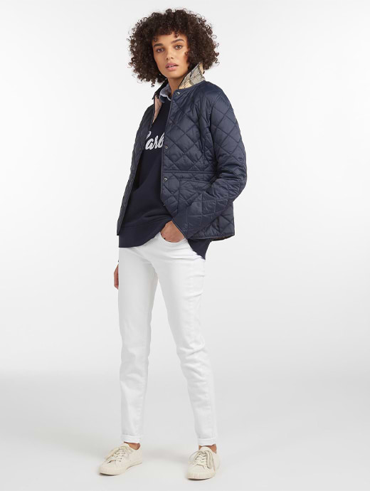 Pale pink barbour jacket store