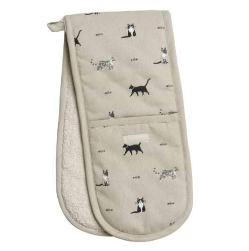 Sophie Allport Purrfect Double Oven Gloves