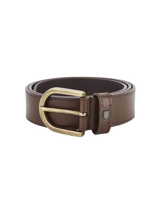 Barbour matt leather shop belt