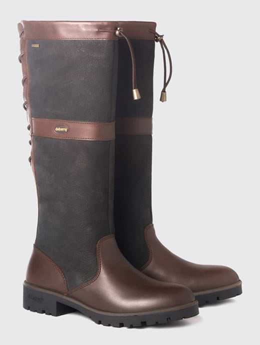 Dubarry Women's Glanmire Country Boot Black/Brown