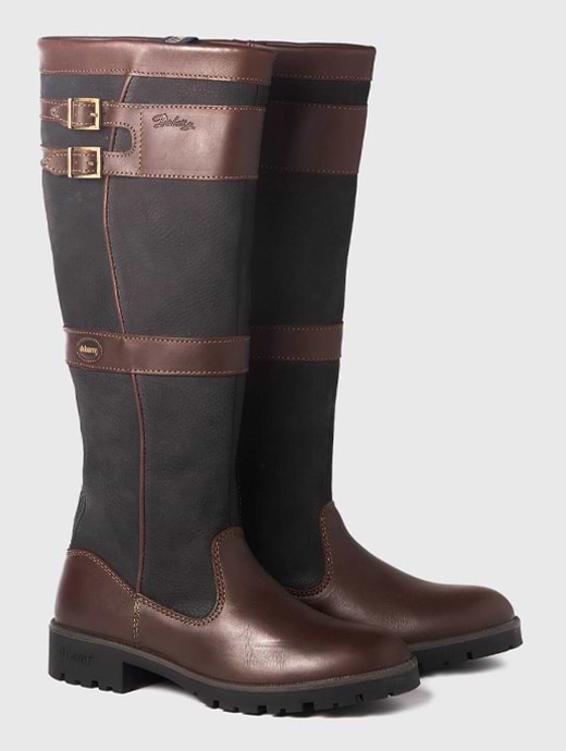 Dubarry Women's Longford Country Boot Black/Brown