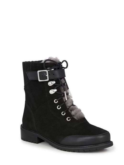 Mid calf new arrivals suede boots black