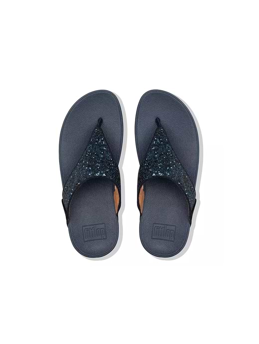 FitFlop womens Iqushion Ombre Sparkle Flip-flops 11 Midnight Navy -  Walmart.com