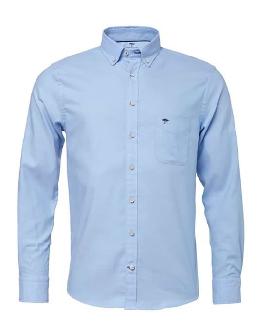 Fynch-Hatton Men's All Season Oxford Shirt Light Blue 