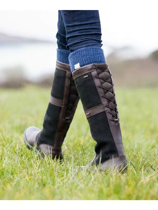 Dubarry top galway black