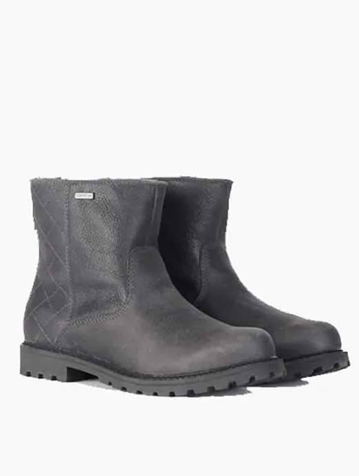 Barbour Hartley Waterproof Ankle Boots Black Griggs