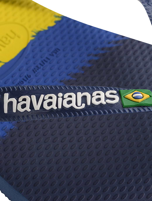 Havaianas Men s Brasil Tech II Flip Flop Navy
