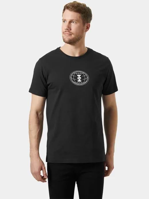Helly Hansen Men's Core Graphic T-Shirt Black 