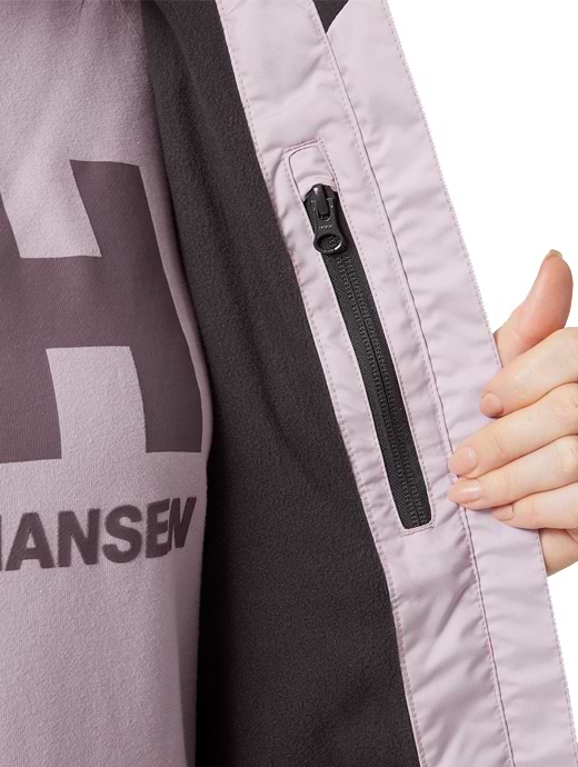 Helly Hansen Women's Crew Midlayer Jacket Dusty Syrin