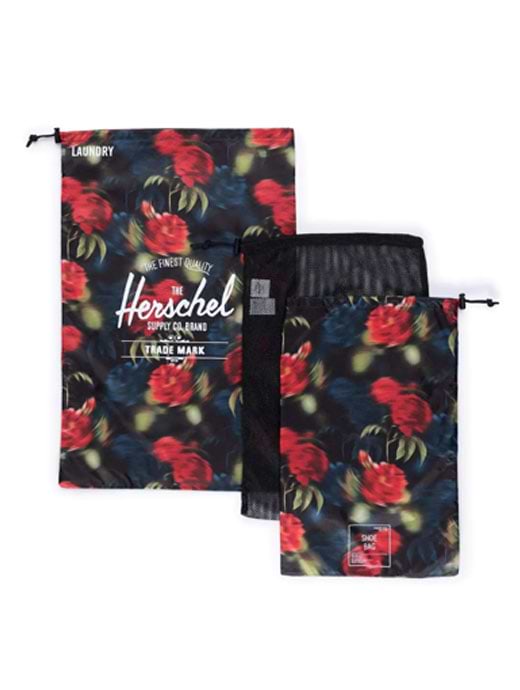 Herschel Laundry Shoe Set Bag Blurred Rose