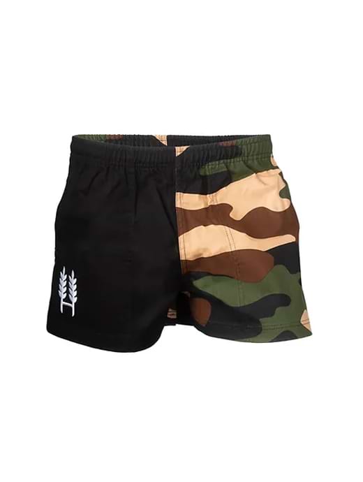 Hexby Unisex Camo Harlequin Shorts