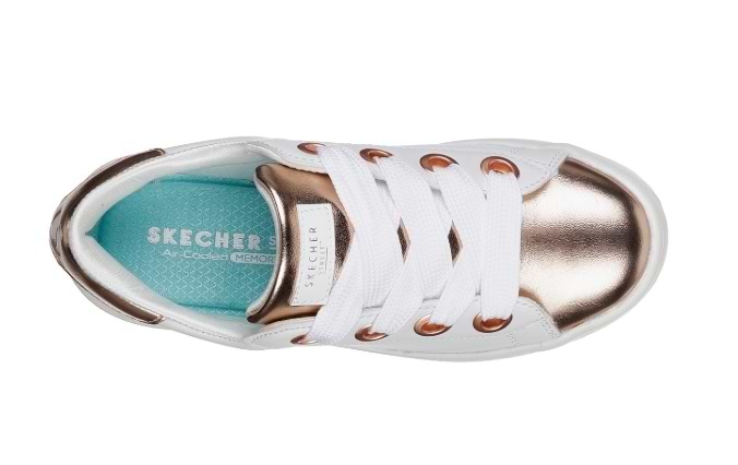 Skechers hi on sale lite rose gold