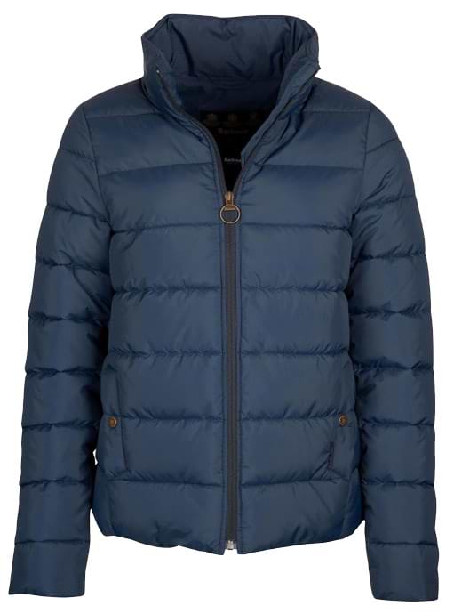 Barbour Hinton Quilted Jacket Navy
