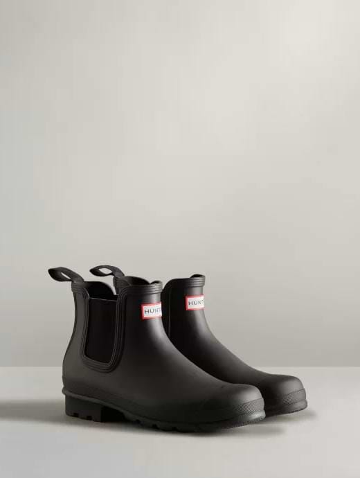 Mens chelsea hotsell boots hunter