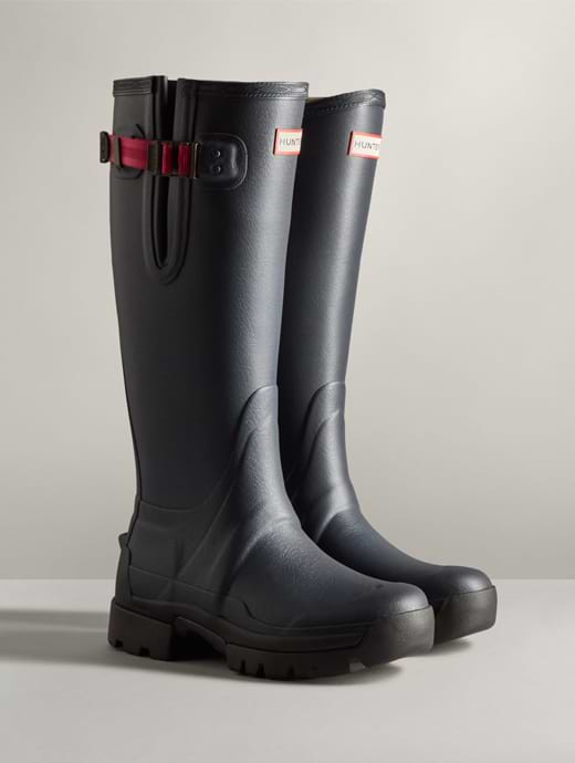Hunter Women s Original Short Boot Military Red