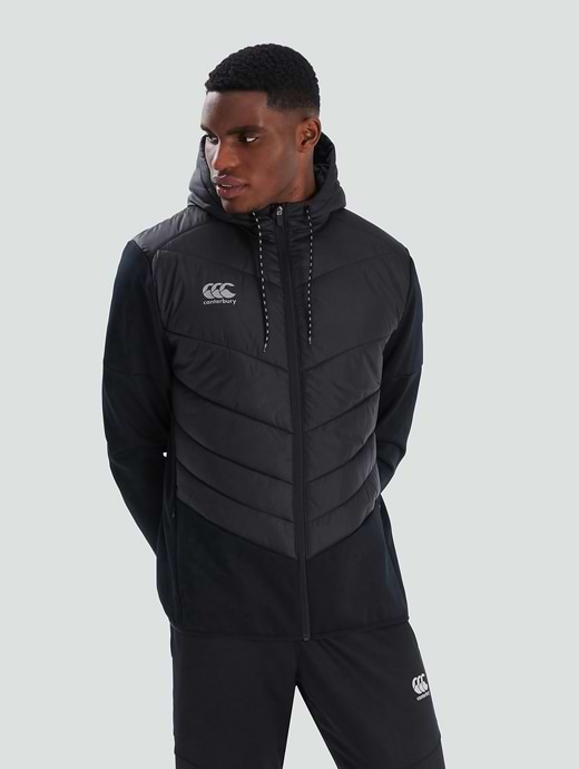 Canterbury Men s Hybrid V2 Jacket Black Grey