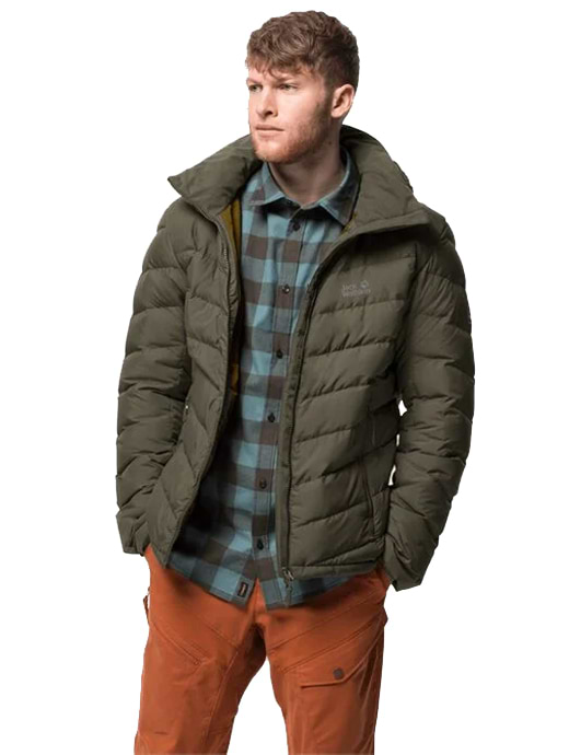 Jack Wolfskin Men s Fairmont Down Jacket Bonsai Green