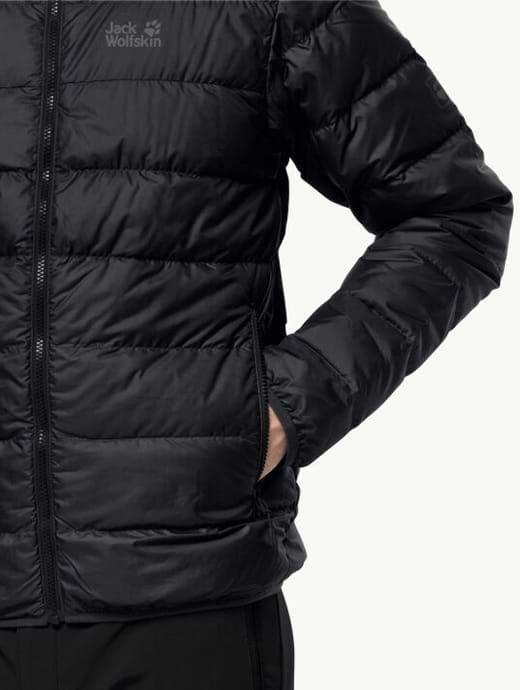 Jack Wolfskin Men s Helium Down Jacket Black