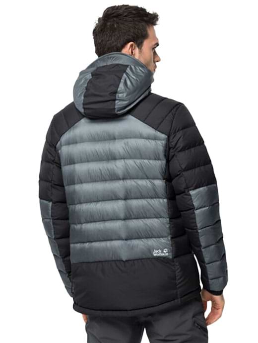 Jack Wolfskin Men s North Climate Jacket Storm Grey