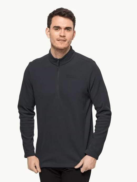 Jack wolfskin discount half zip fleece