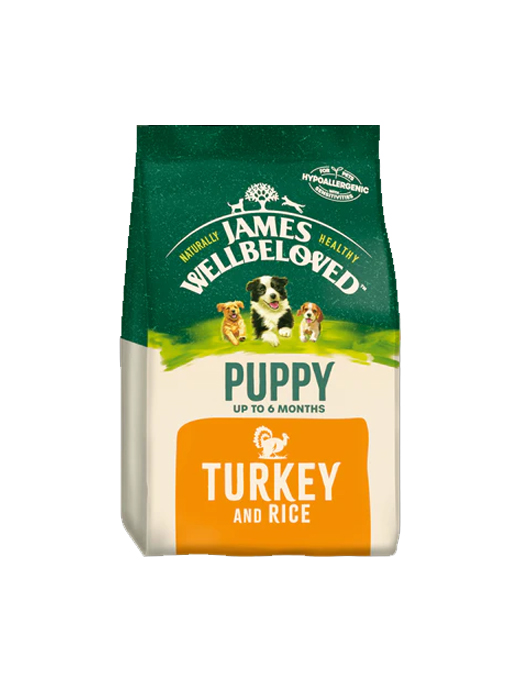 James Wellbeloved Puppy Turkey & Rice 15KG